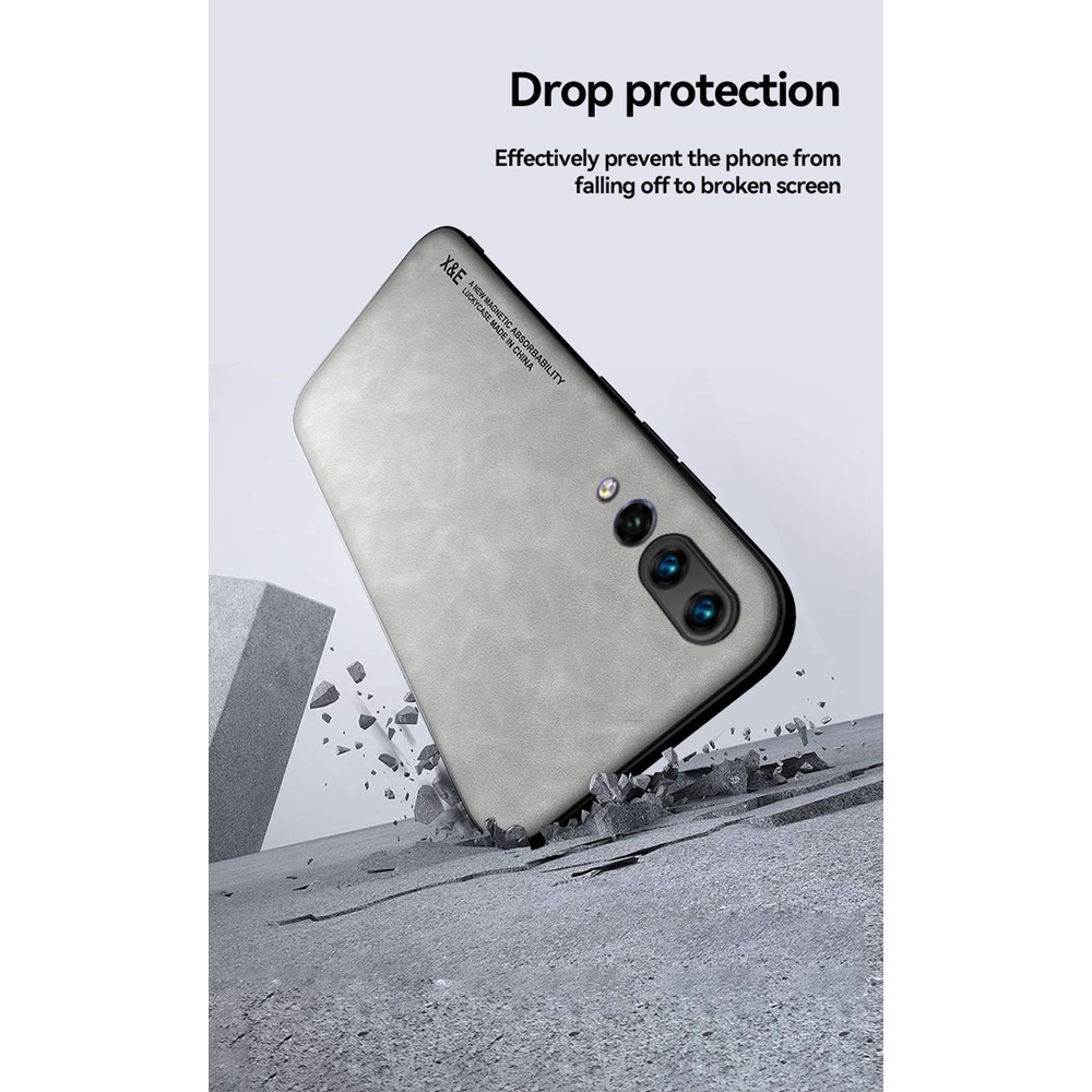 Ốp Điện Thoại TPU Mềm Phối Da PU Sang Trọng Dành Cho Huawei P20 Pro / P20