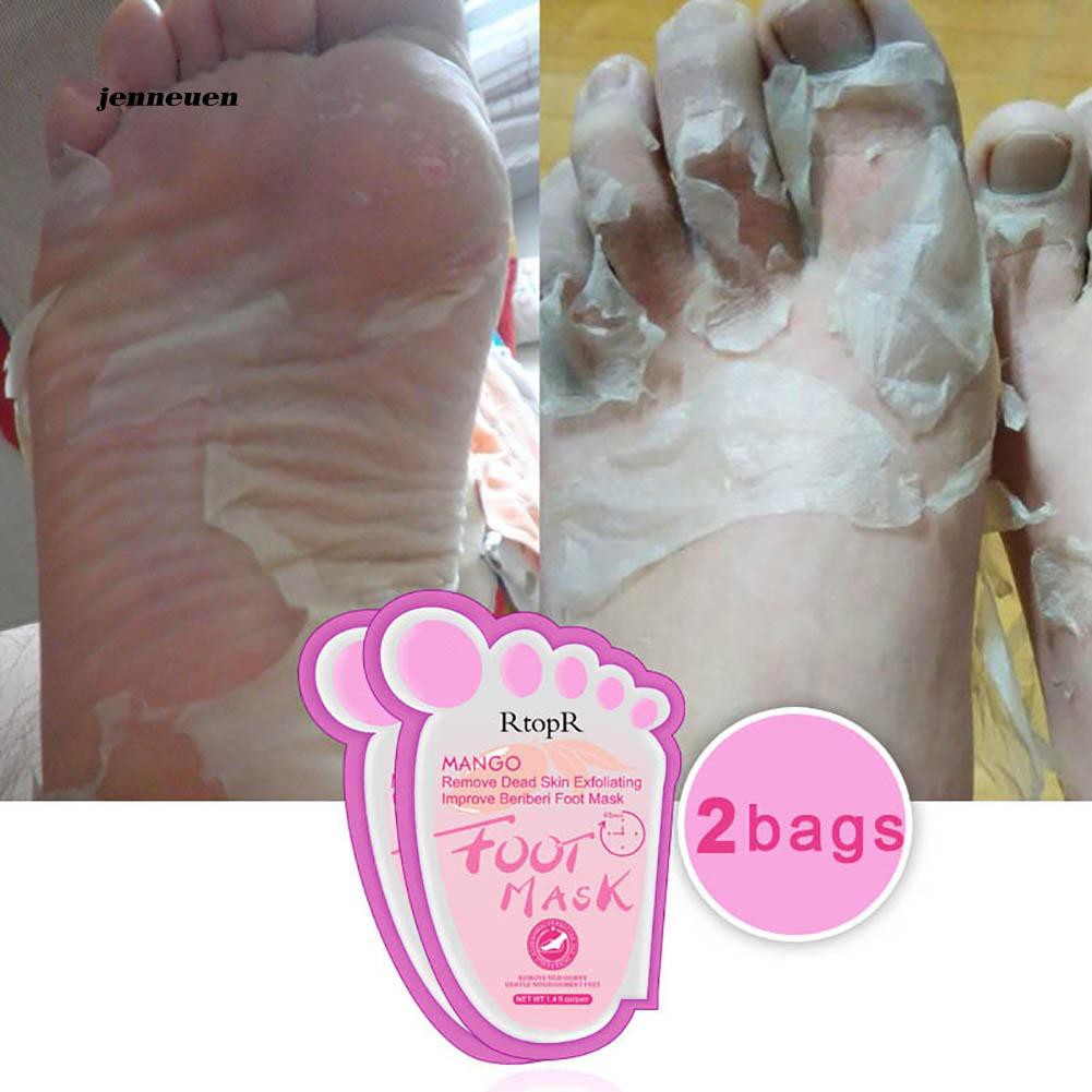 [Hàng mới về] Mặt nạ ủ chân lột da loại bỏ tế bào chết làm trắng và dưỡng ẩm cho da