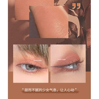 Phấn mắt má dạng lỏng GOGO TALES Velvet Mist Liquid Eyeshadow matte lì sương khói hot trend Gogotales GT219