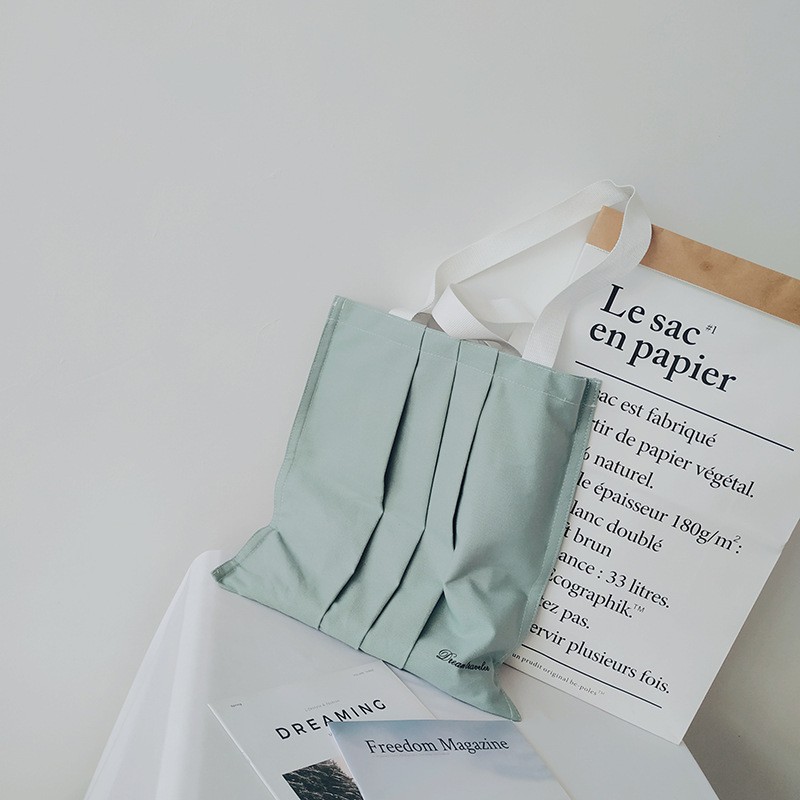 Túi Vải Túi Tote Mask Xanh Mint Fiu.bagstore