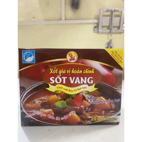 Gia vị bò sốt vang nước