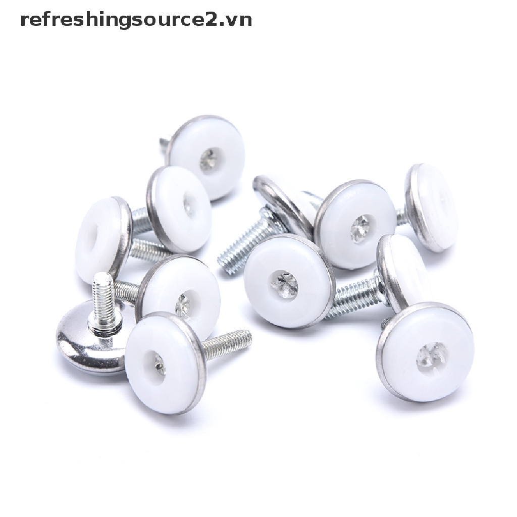 Bộ 4 Chân Bàn Bằng Thép Chống Trượt M6 M8 15 / 20 /