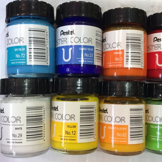 Màu poster pentel lẻ