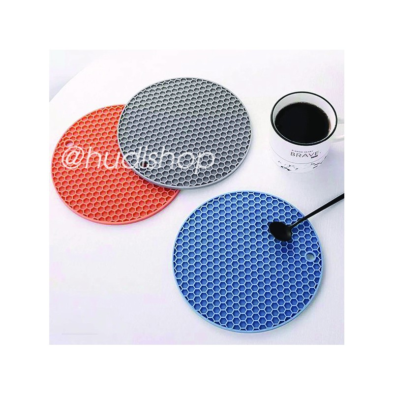 Miếng Lót Nồi Chống Nóng Bằng Silicol Miếng Lót Nóng Silicol Miếng Lót Bảo Vệ Mặt Bàn, Chống Bám Bẩn Hudishop GD408 | BigBuy360 - bigbuy360.vn
