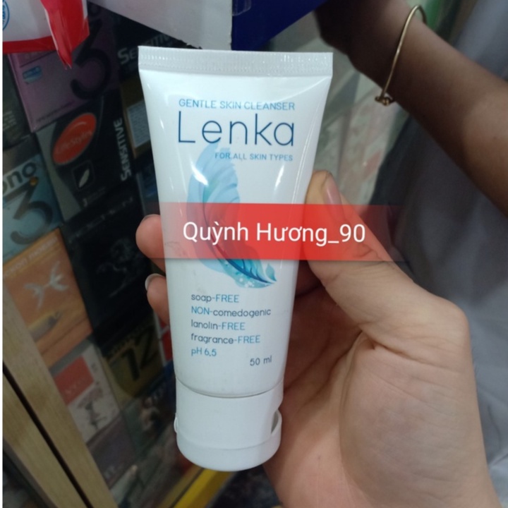 Sữa rửa mặt LENKA 50g giúp làm sạch da