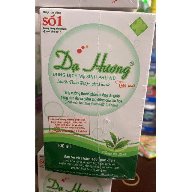 Dung Dịch Vệ Sinh Phụ Nữ Dạ Hương 100ml