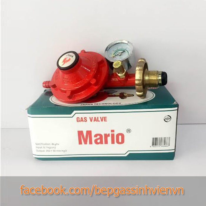 Van gas đồng hồ ngắt gas tự động an toàn cao