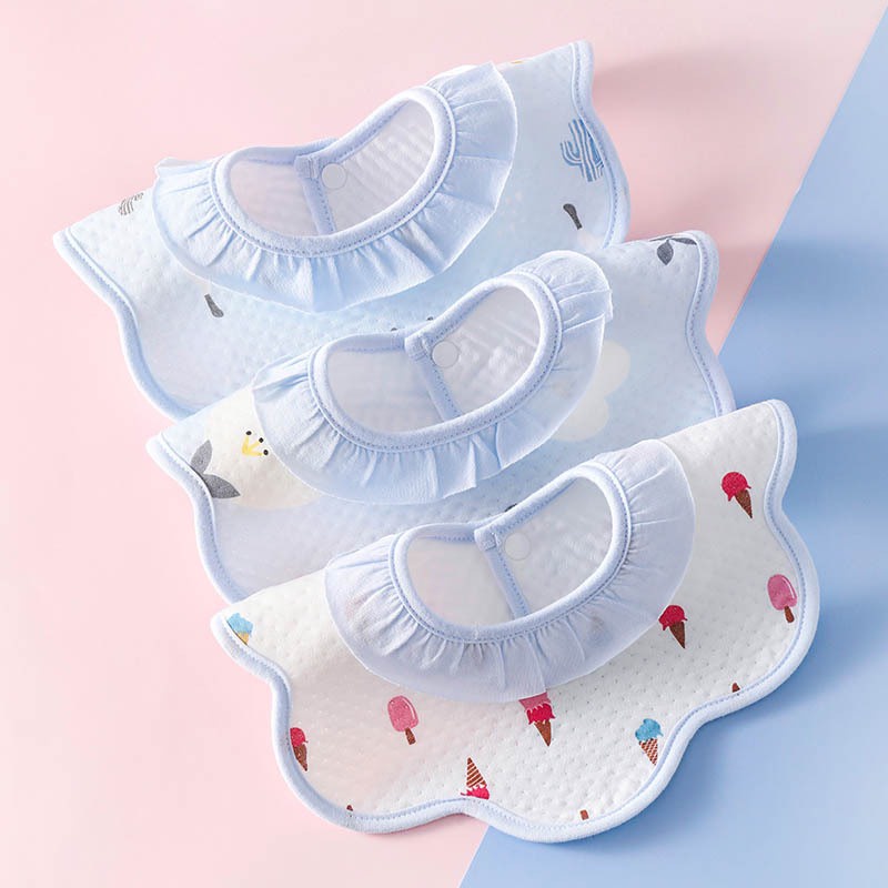 Yếm tròn xoay 360 độ cho bé Jasmine Baby