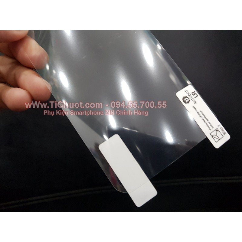 [Mặt Sau] Dán Dẻo iPhone X/ XS Film Thường Chống Trầy Xước