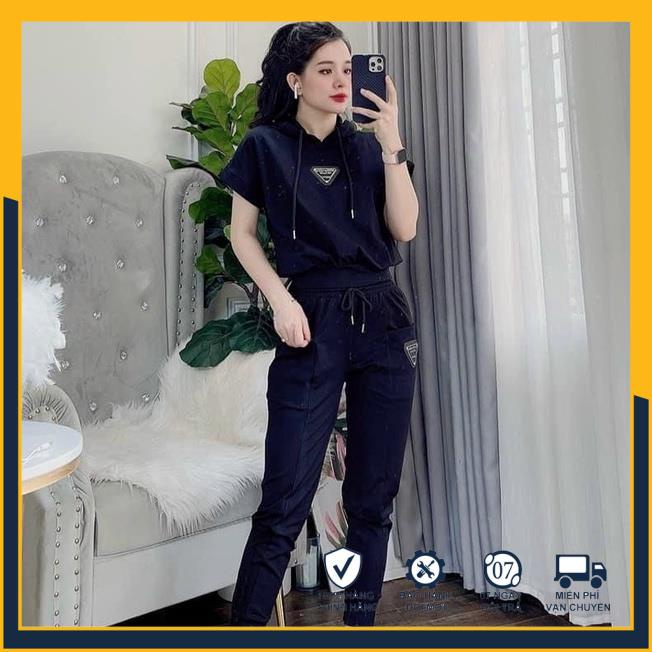 Bộ thể thao nữ thu đông mẫu mới 2021 logo pra.da siêu chất, Bộ thu đông nữ M2 siêu hot - Mặc là xinh ...