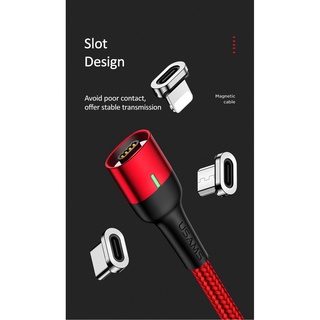 Usams Dây Cáp Sạc Nhanh 1m Type-C / IP / Micro Usb Cho Điện Thoại Android