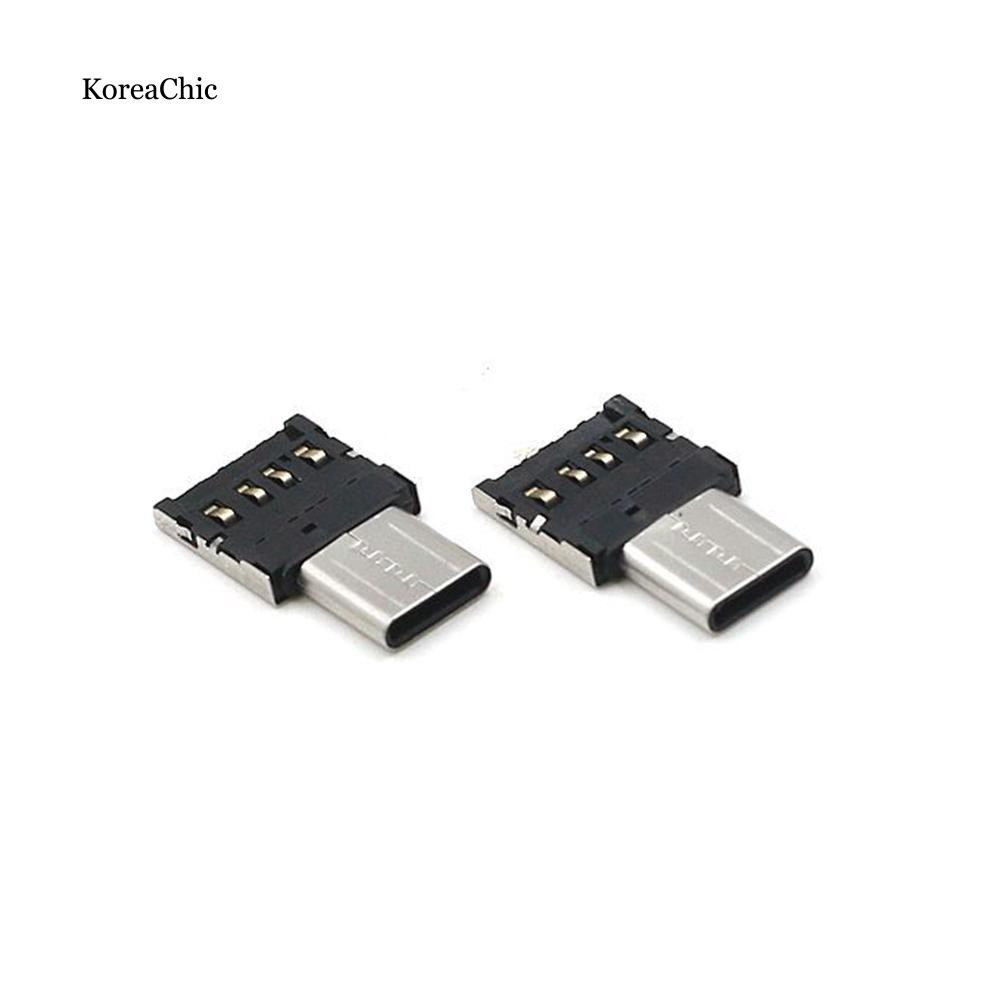 Đầu chuyển đổi dữ liệu Type-C sang USB OTG cho laptop táo