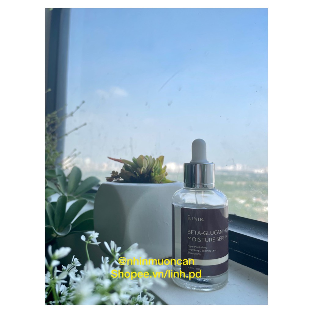 Tinh chất iUNIK Beta Glucan Power Moisture Serum
