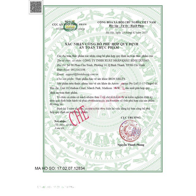Sắt ngậm Iron Melt vị dâu Úc | BigBuy360 - bigbuy360.vn