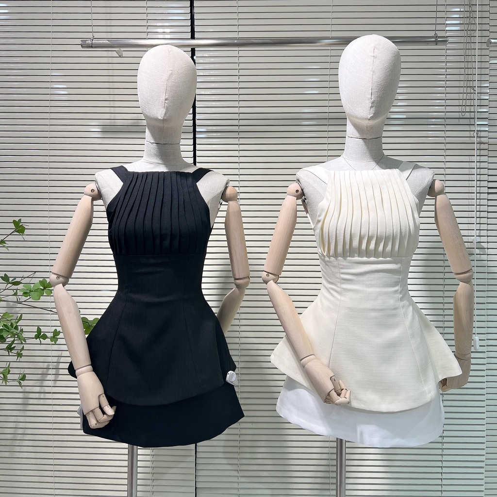 Áo thân dập ly chiết eo , Peace House Clothing