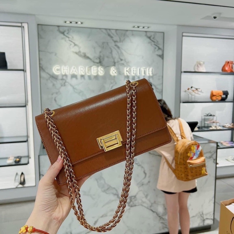 Túi cmk chữ nhật bản da hạt sz 23cm ko hộp - HANA BAG