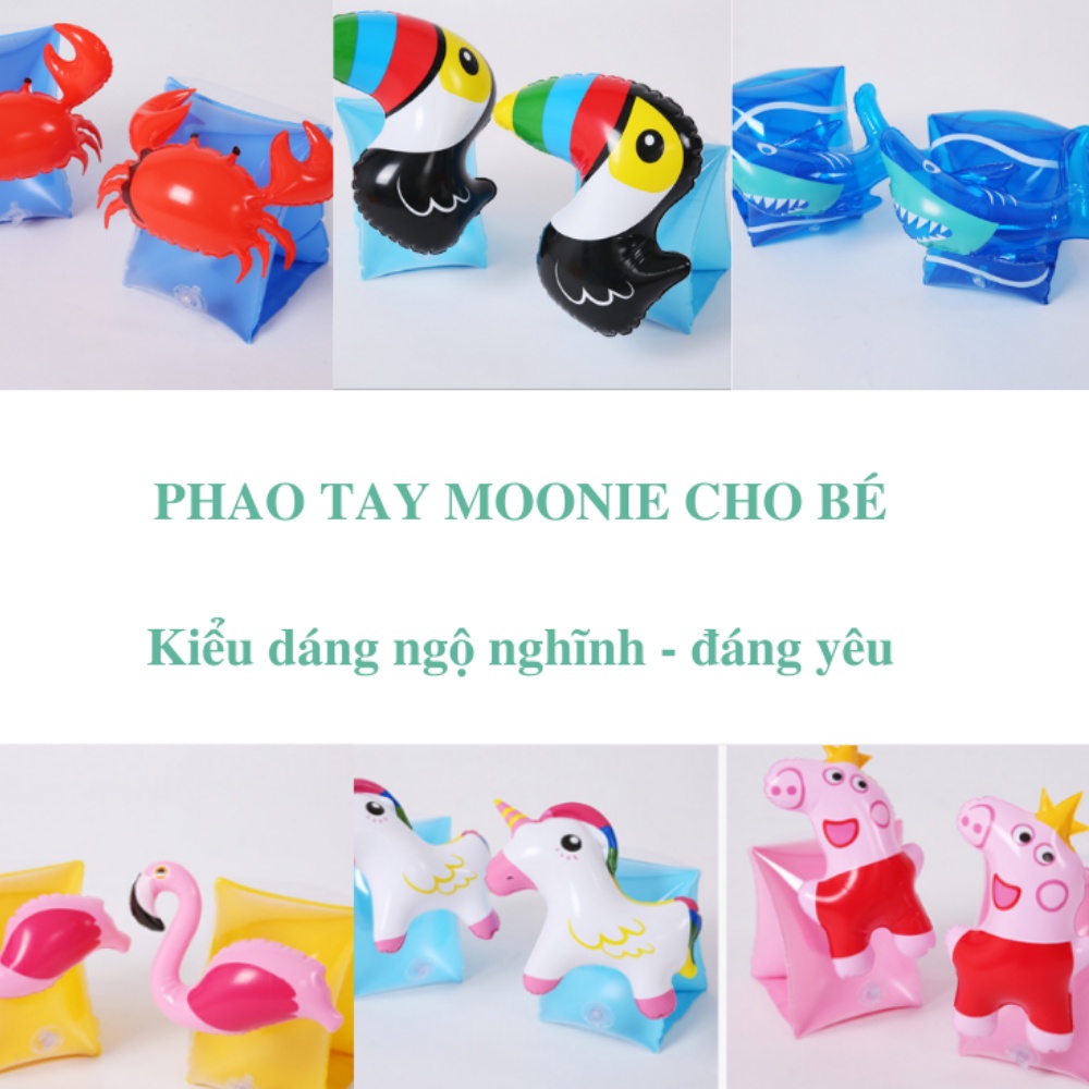 [7 mẫu] Phao Tay Cho Bé - Phao Bơi Trẻ Em Kiểu Dáng Ngộ Nghĩnh