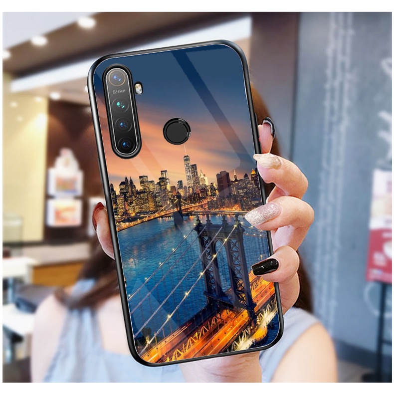 Ốp Lưng REALME Q ,C3,C3i, REALME 5,5I,5 PRO,5s, 6i Ốp kính bóng cao cấp mới nhất