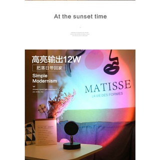 Đèn sunset trang trí decor phòng