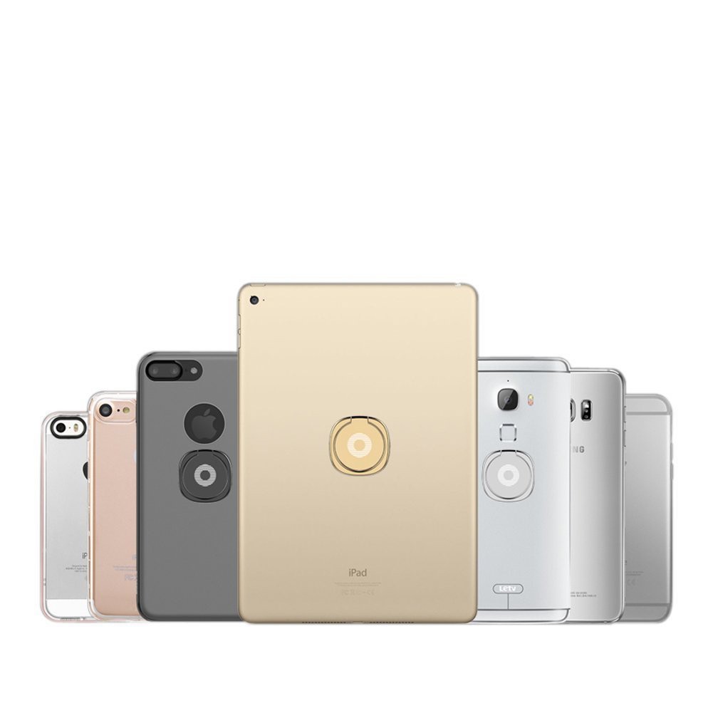 Nhẫn dán điện thoại xoay tròn 360 hỗ trợ móc ngon tay cầm chắc chắn | BigBuy360 - bigbuy360.vn