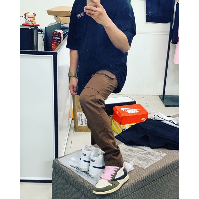 Quần kaki cargo pant Crystal 2022