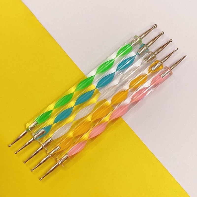 set bút chấm bi 5 cây