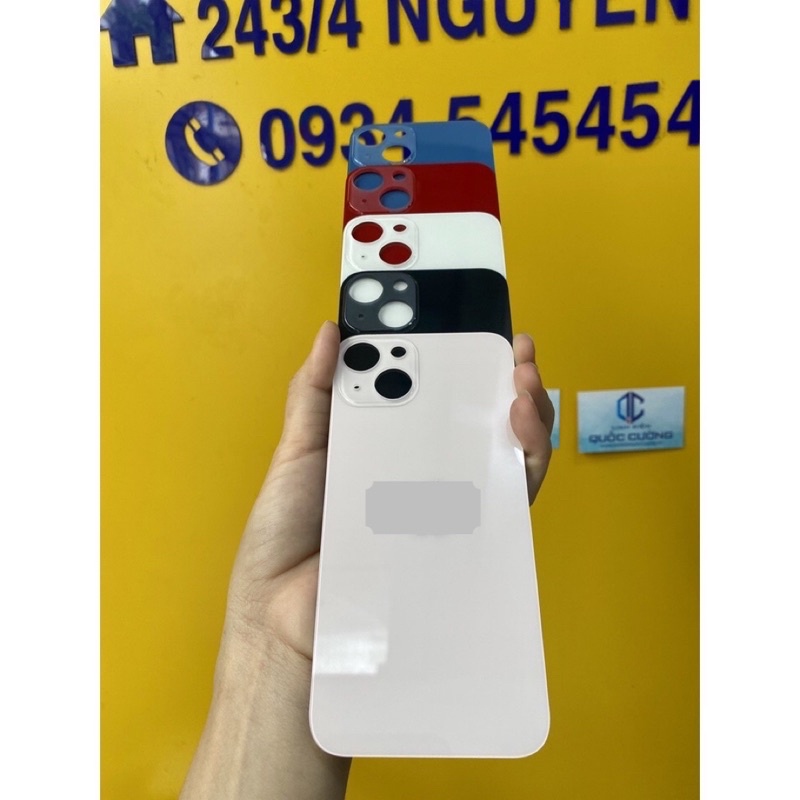 Lưng iP13 đủ màu (lỗ cam to)