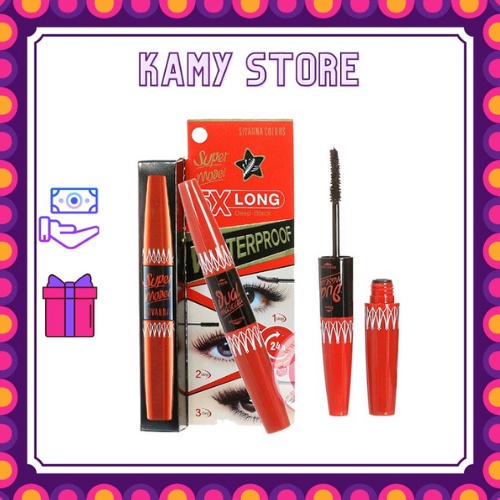 Mascara Hai Đầu Sivanna Super Model 5X Long