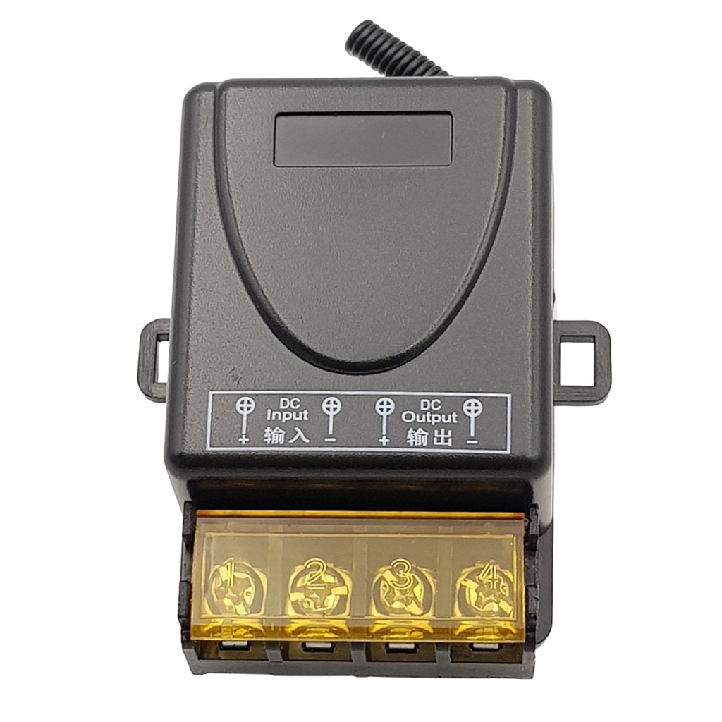 Bộ điều khiển thiết bị từ xa RF 433Mhz 30A 12VDC 1 kênh (Không kèm remote) Công suất lớn