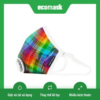 Khẩu trang lọc bụi mịn PM2.5 StyleSEAL giặt được [Cầu Vồng]