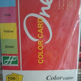 Combo 5 tập bìa màu one a4)