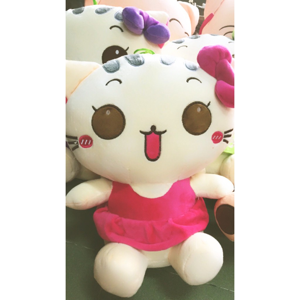 Mèo kitty đầm 40cm