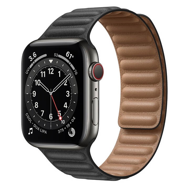 [Mã SKAMA07 giảm 8% đơn 250k]Dây Leather Link Apple Watch Coteetci (Dây da)