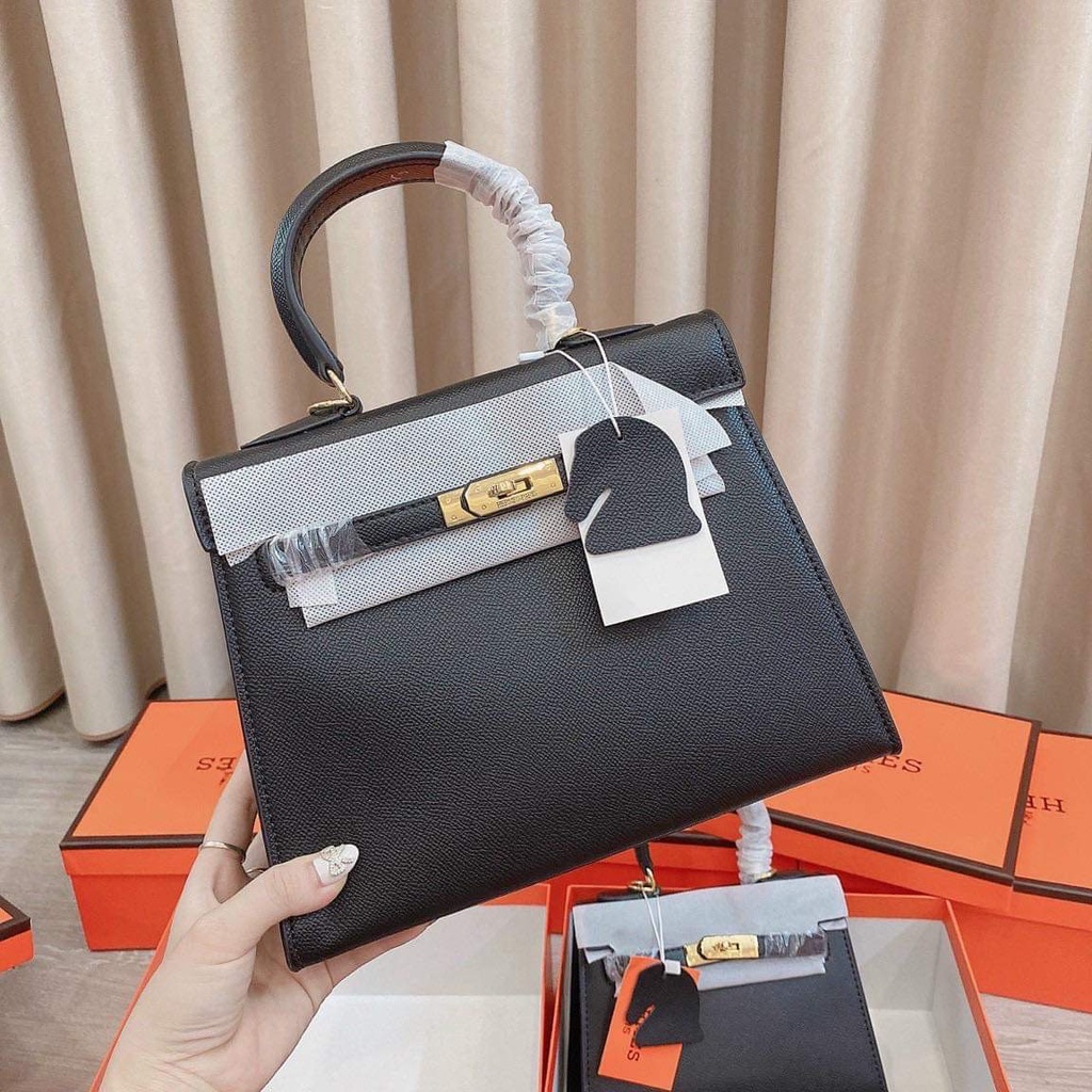 Túi H.M Kelly size 25 tag vàng