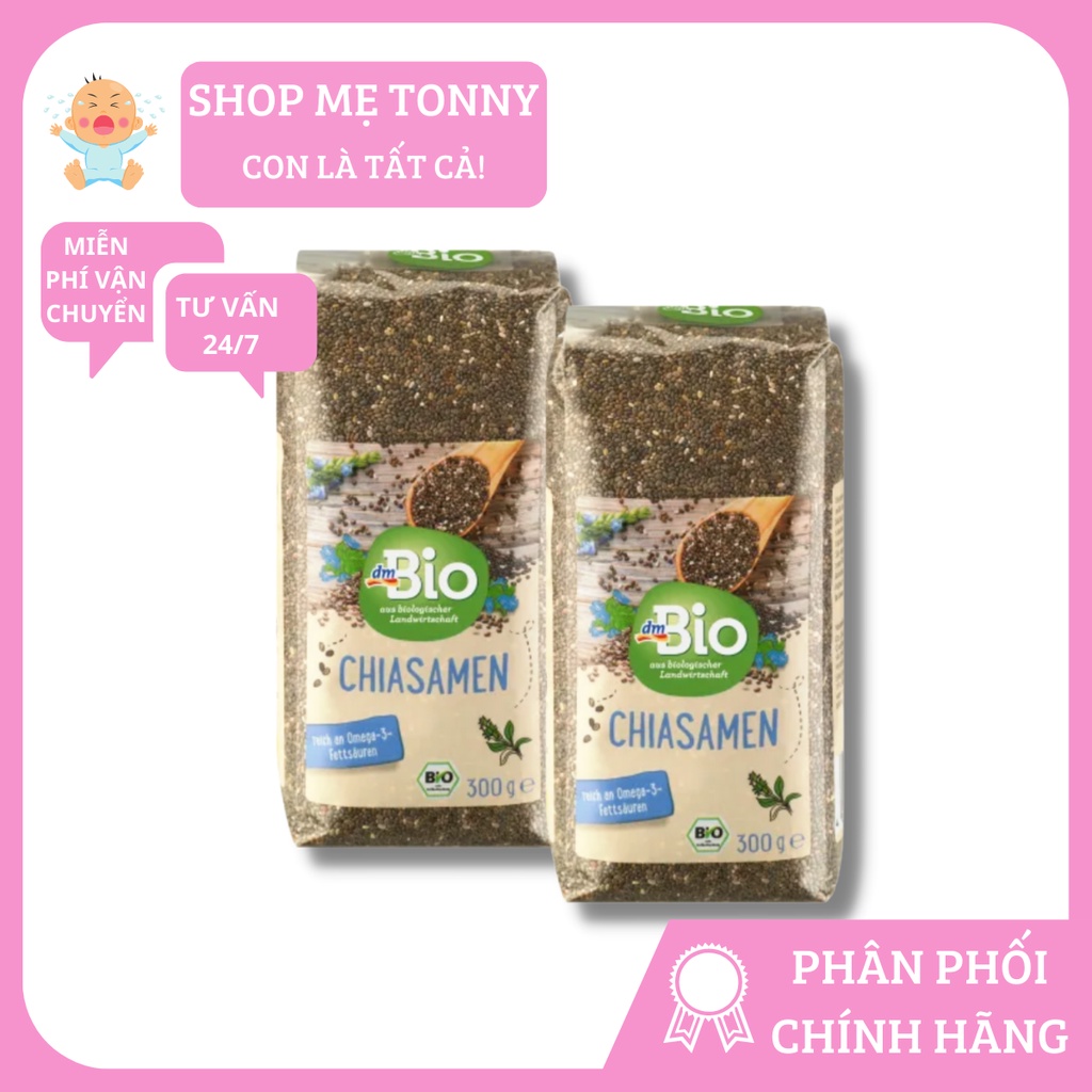 Hạt CHIA DM Bio hàng Đức 300gram