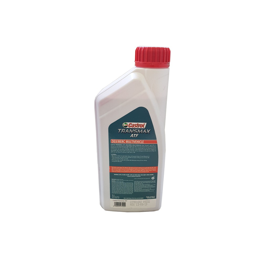 Nhớt Hộp Số Tự Động và Trợ Lực Tay Lái Castrol Transmax ATF Dex/Merc Multivehicle