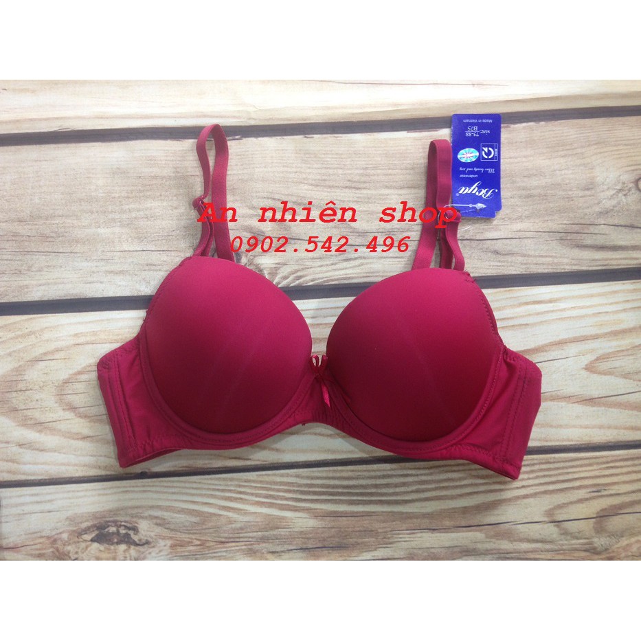 Áo BOYA trơn siêu đẩy, có gọng, mút dày 5cm