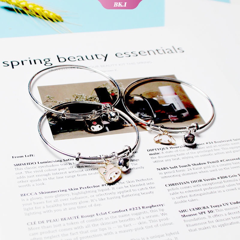 Vòng Đeo Tay Họa Tiết Hoạt Hình My Melody Cinnamoroll Kuromi Đáng Yêu Cho Bé Gái