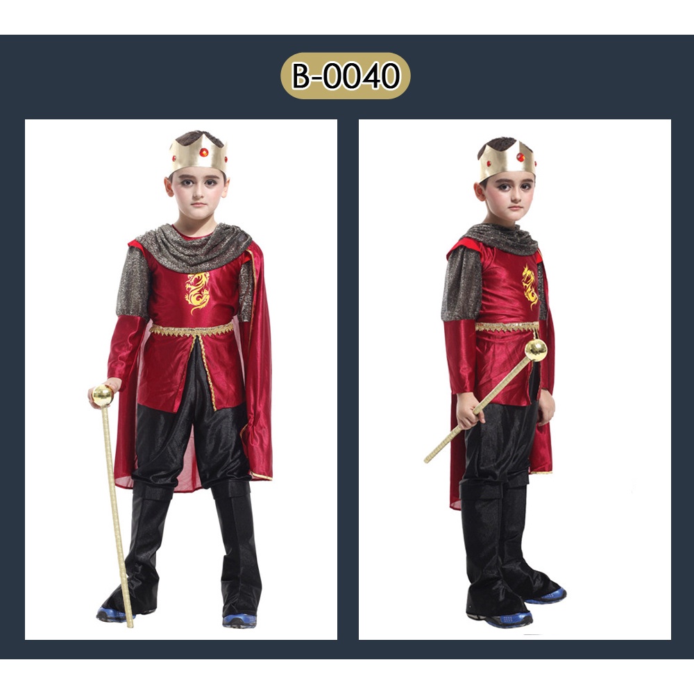 Bộ Đồ Hóa Trang Hoàng Tử Bóng Đá Cho Bé Trai Dịp Halloween