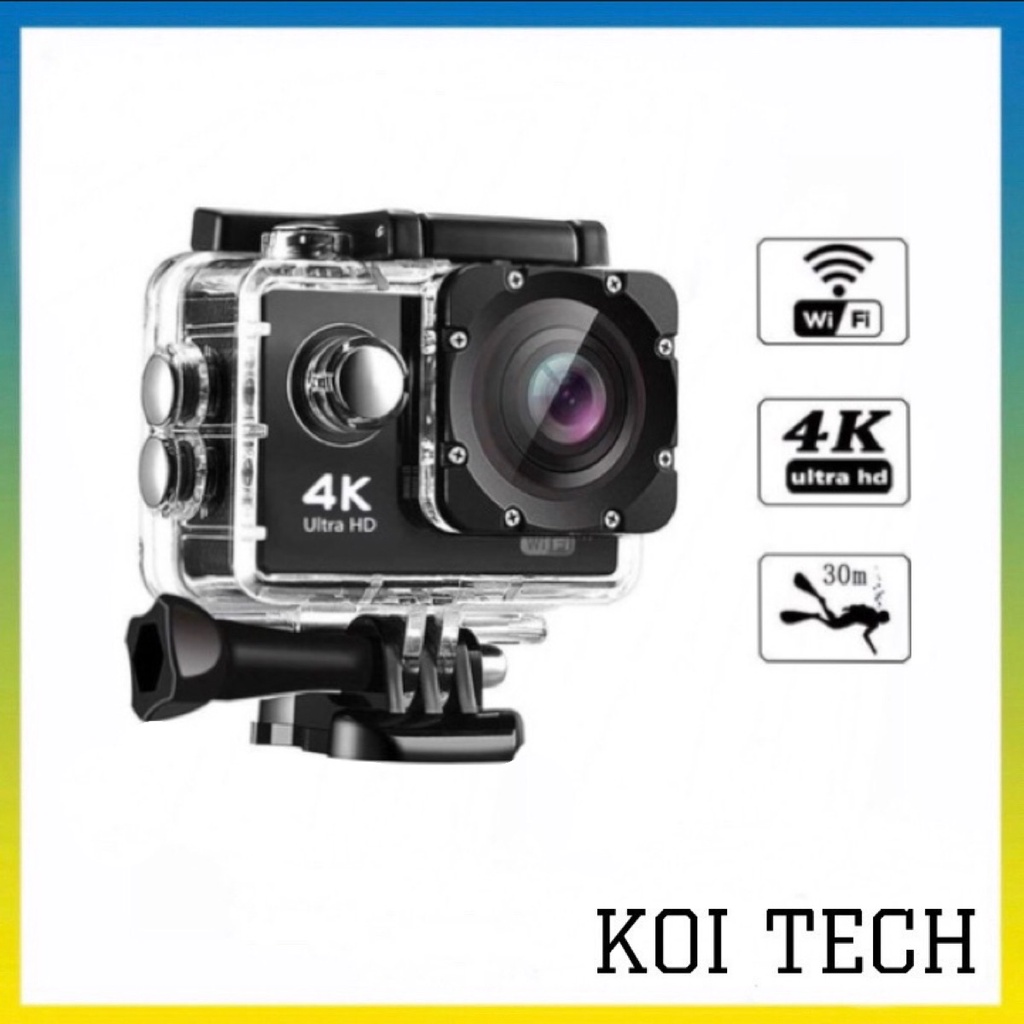 Camera hành trình chống nước chống rung 4K 16M SPORT Ultra HD DV, hỗ trợ kết nối wifi ( Goplus Cam), góc quay 170 độ | WebRaoVat - webraovat.net.vn