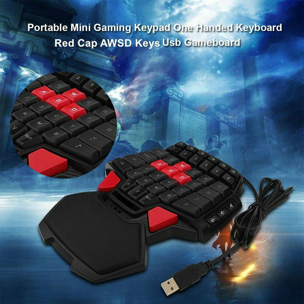 Bàn Phím Cơ Chơi Game Có Dây Tích Hợp Đèn Led 28 Phím Chất Lượng Cao Cho Pc Laptop K5p9