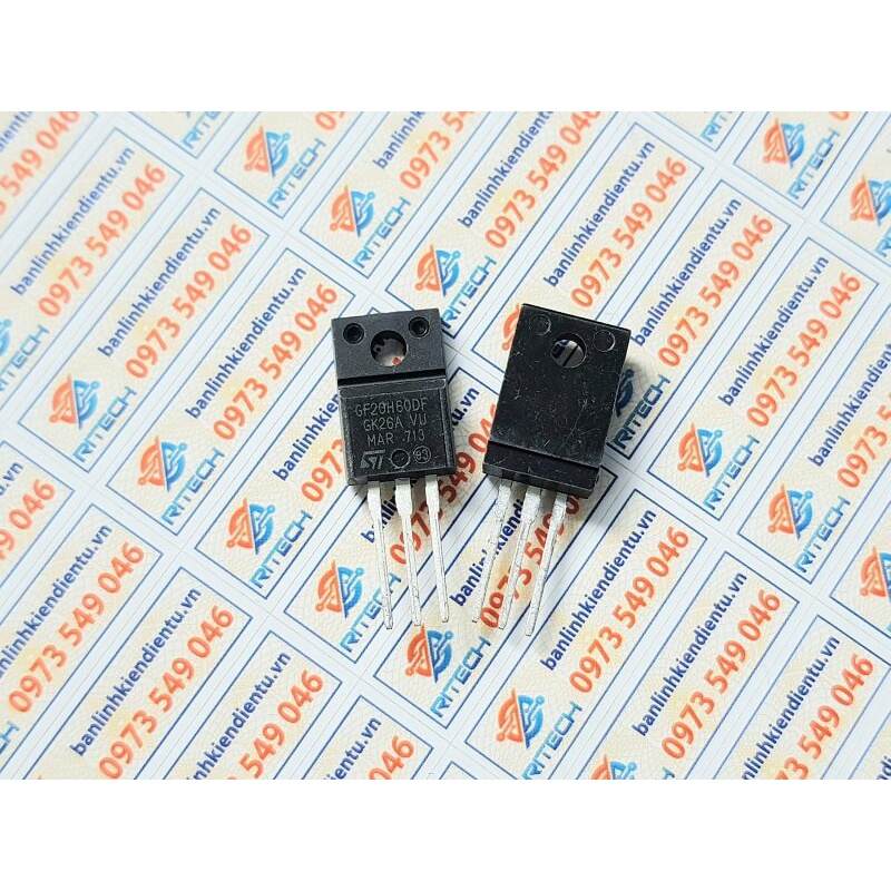 [Combo 3 chiếc] GF20H60DF STGF20H60DF IGBT 600V-20A TO-220