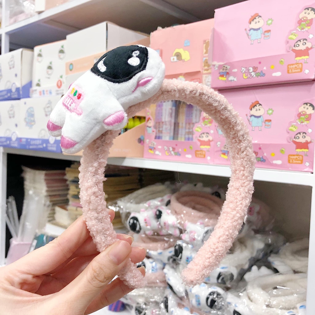 Cài tóc cho bé hình phi hành gia vũ trụ hồng cute