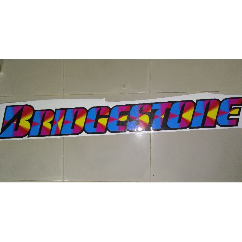 Tem dán bridgedtone 7 màu,tem dán xe tải,