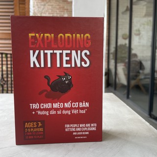 Mèo Nổ - Boardgame Exploding Kittens tiếng việt (bản cơ bản)