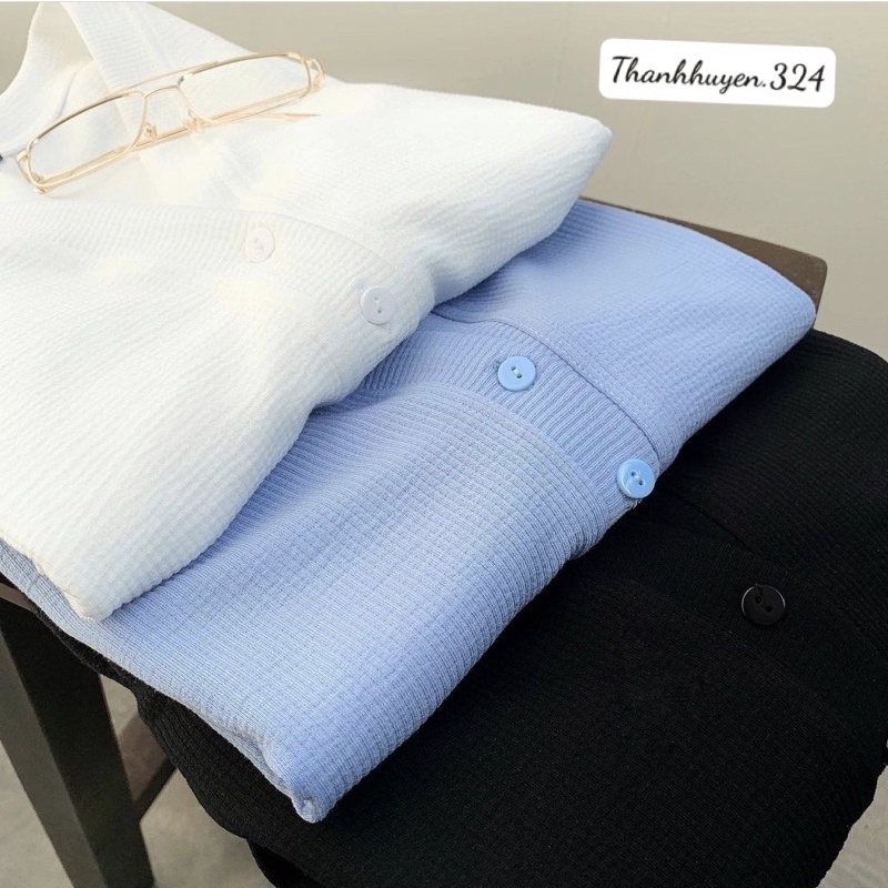 Áo Cadigan Dáng Ngắn Dễ Phối Đồ Siêu Xinh Dành Cho Nữ - Ảnh Thật