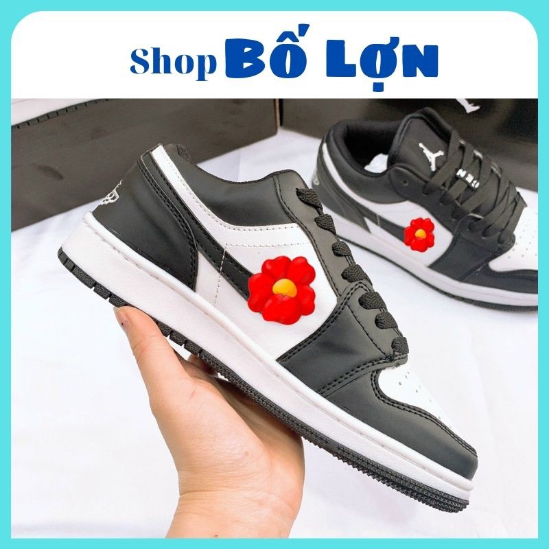 Giày Sneaker 😍FREESHIP😍 Giày JD Đen Cổ Thấp - Giày Độn Đế Full Size Nam Nữ