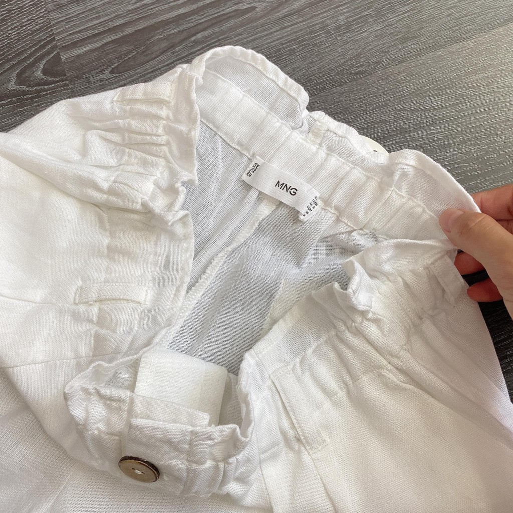 Quần short đũi mát mẻ - 01 màu trắng