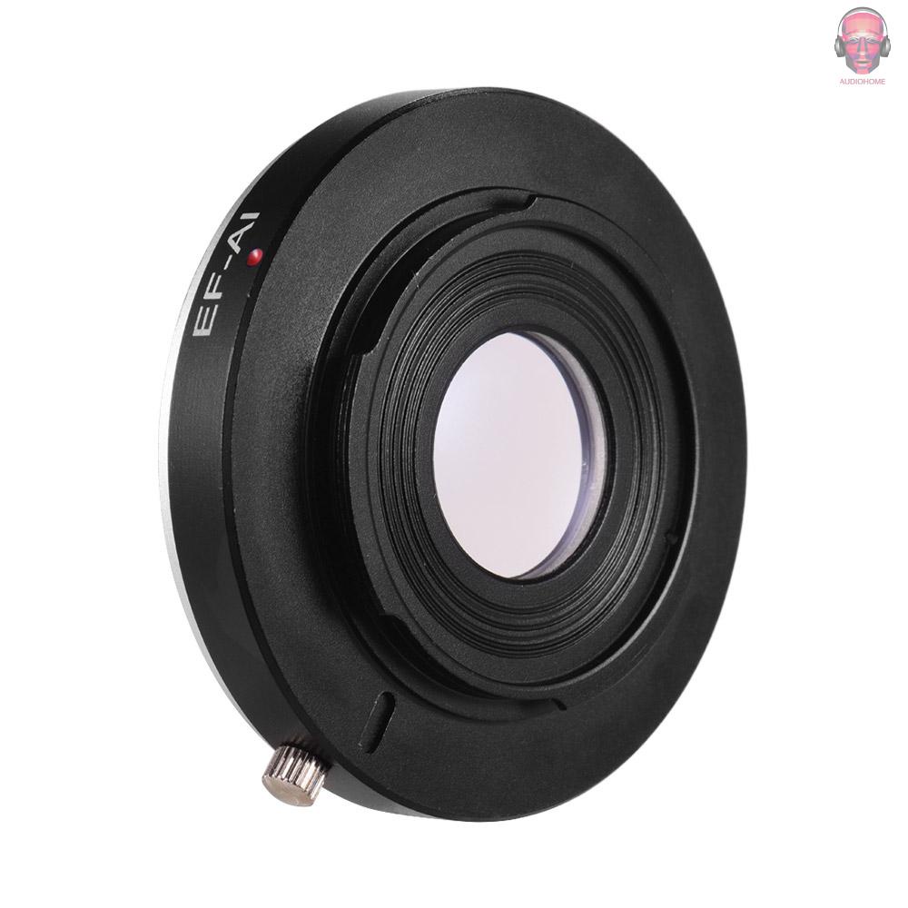 AUDI   EF-AI Lens Adapter Ring Manual Focus for  EF EF-S Lens to Fit for  AI F Mount SLR Camera for  D3500 D5600 D610 D7000 D7100 D7200 D7500 D5200 D5300 D3400