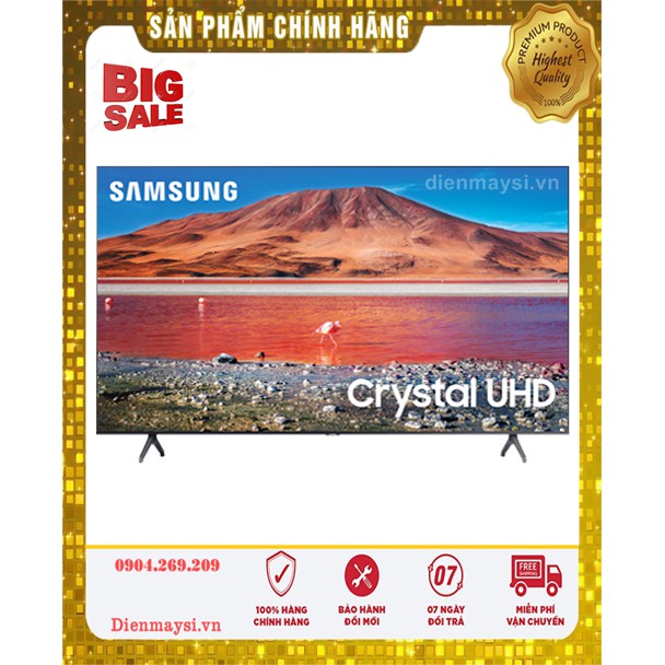 Smart Tivi Samsung 4K 50 inch UA50TU7000KXXV (Miễn phí giao tại HCM-ngoài tỉnh liên hệ shop)